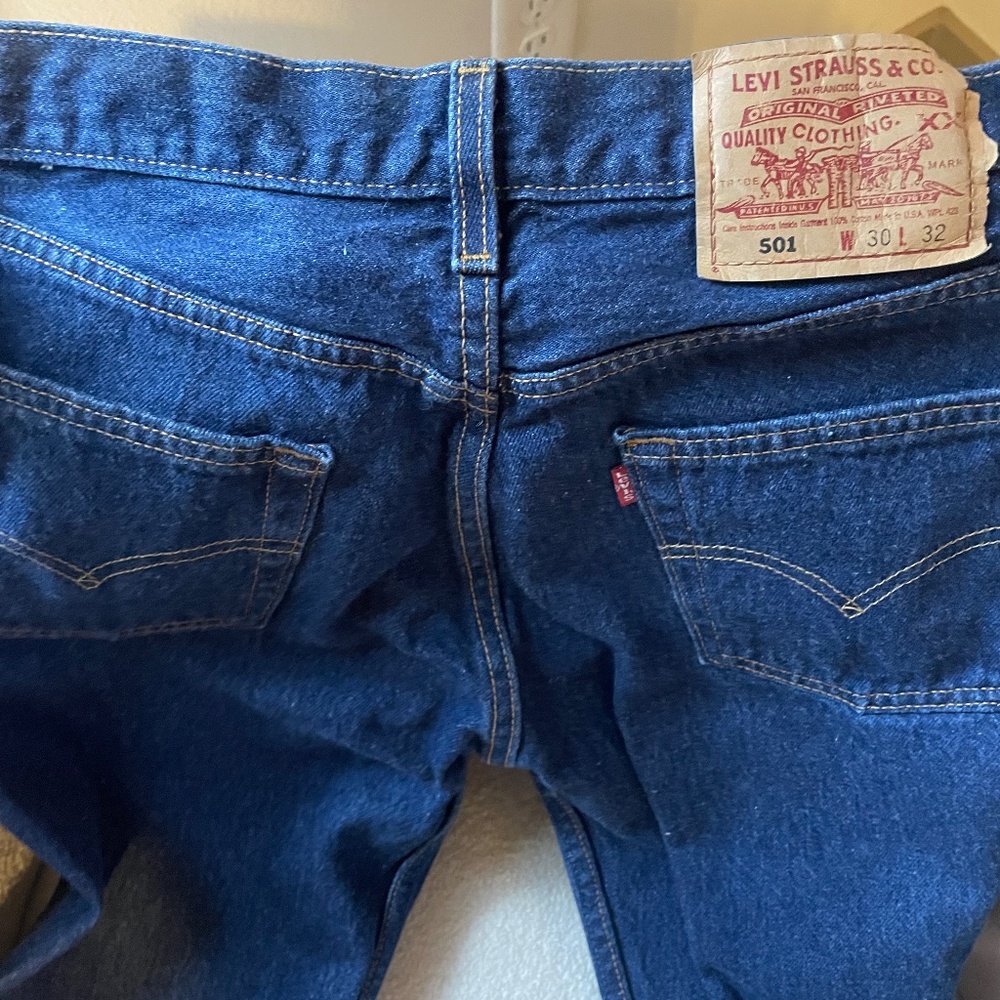 Levi’s Button Up Jeans 90s - image 1